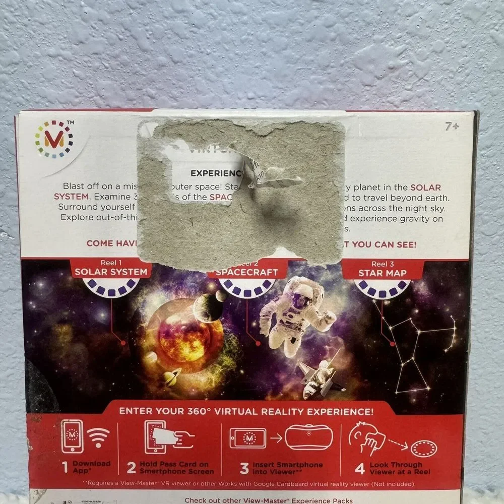 View Master Space Experience Pack Virtual Reality ViewMaster With Pass Card - Picture 4 of 7